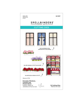 Spellbinders PRE-ORDER Everyday City Holiday Everyday Windows Dies (S4-1537)