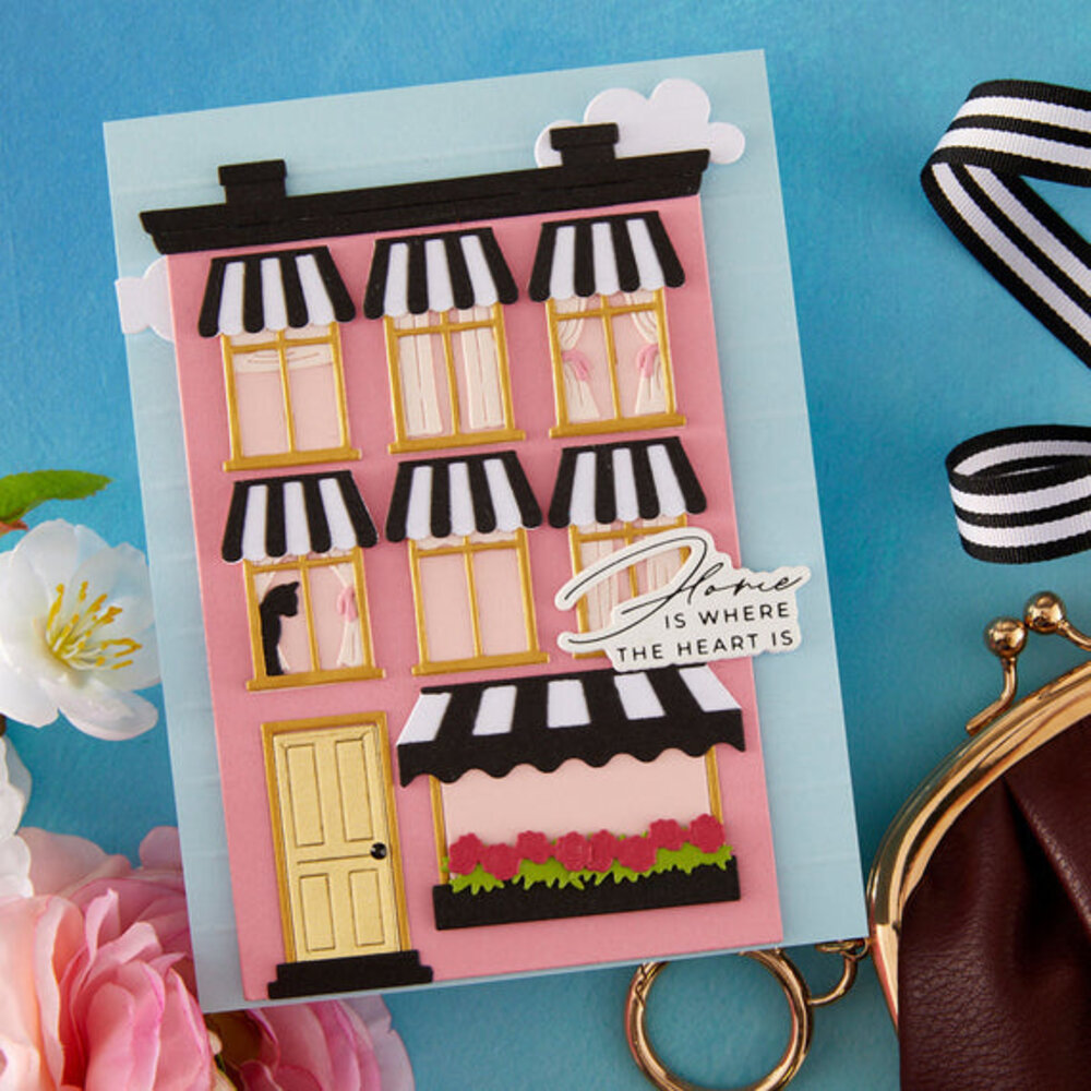 Spellbinders PRE-ORDER Everyday City Holiday Everyday Windows Dies (S4-1537)