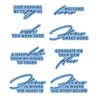 Spellbinders PRE-ORDER Everyday City Holiday Welcome Home Sentiments Press Plate & Die Set (BP-361)