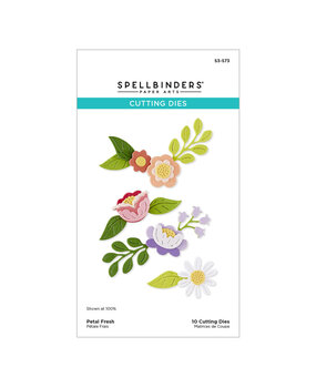 Spellbinders PRE-ORDER Shiny New Day Petal Fresh Dies (S3-573)