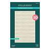 Spellbinders PRE-ORDER Checkmate Harlequin 3D Embossing Folder (E3D-175)