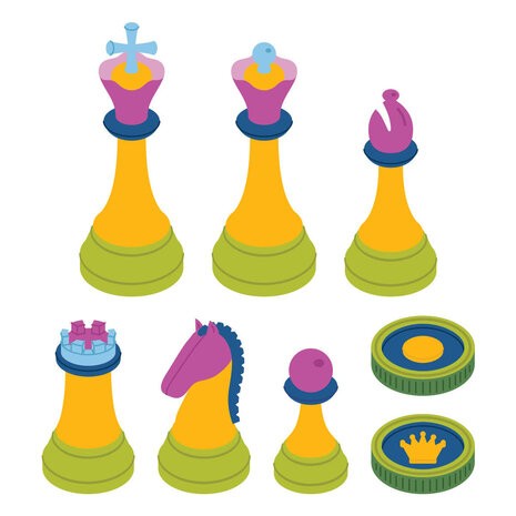 Spellbinders PRE-ORDER Checkmate Chess & Checkers Dies (S4-1534)