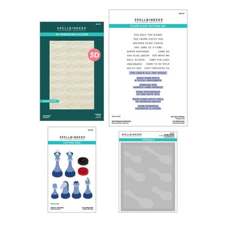 Spellbinders PRE-ORDER Checkmate I Want It All! Bundle (BD-1077)
