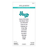 Spellbinders PRE-ORDER Summertime Love and Hugs Sentiments Stamp & Die Set (SDS-224)
