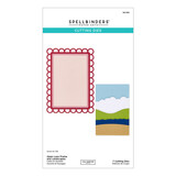 Spellbinders PRE-ORDER Summertime Open Lace Frame and Landscapes Dies (S5-748)