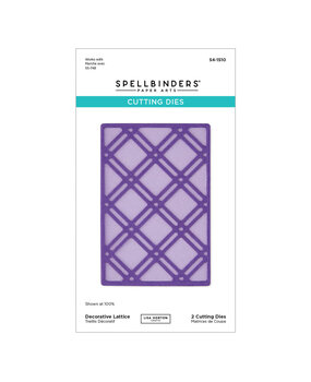 Spellbinders PRE-ORDER Summertime Decorative Lattice Dies (S4-1510)
