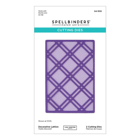 Spellbinders PRE-ORDER Summertime Decorative Lattice Dies (S4-1510)
