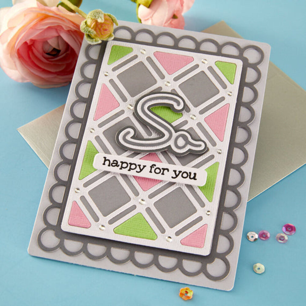 Spellbinders PRE-ORDER Summertime Decorative Lattice Dies (S4-1510)