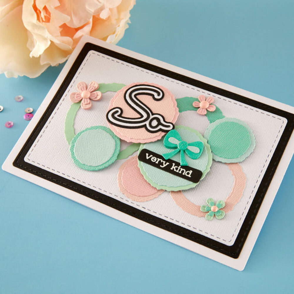 Spellbinders PRE-ORDER Summertime Decorative Ripped Edge Circles Dies (S4-1511)