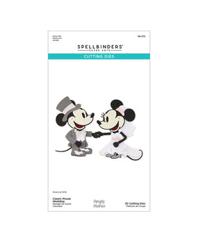 Spellbinders PRE-ORDER Say Cheese Classic Mouse Wedding Dies (S6-270)