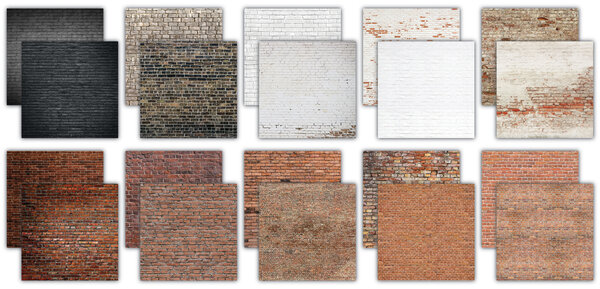 Craft Consortium PRE-ORDER Essential Craft Papers 12x12 Inch Paper Pad Brick Textures 2 (CCEPAD042)