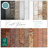 Craft Consortium PRE-ORDER Essential Craft Papers 6x6 Inch Paper Pad Brick Textures 2 (CCEPAD042B)