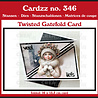 Crealies PRE-ORDER Cardzz Dies Twisted Gatefold Card (CLCZ346)