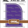 Crealies PRE-ORDER X-tra Dies ATC met 1 Afgeronde Hoek met Kleine Streepjes (CLXtra125)
