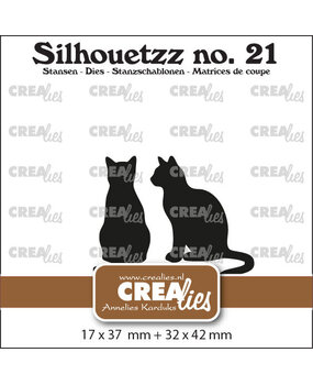 Crealies Silhouetzz Dies Katten Zittend (CLSH21) Crealies Silhouetzz Dies Katten Zittend (CLSH21)