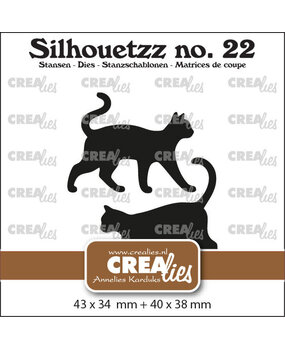 Crealies Silhouetzz Dies Katten Staand (CLSH22) Crealies Silhouetzz Dies Katten Staand (CLSH22)