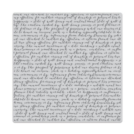 Hero Arts PRE-ORDER From The Vault Cling Stamp Script Bold Prints (CG830)