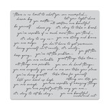 Hero Arts From The Vault Cling Stamp Positive Script Bold Prints (CG911)