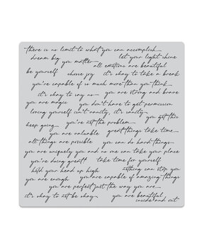 Hero Arts From The Vault Cling Stamp Positive Script Bold Prints (CG911) Hero Arts From The Vault Cling Stamp Positive Script Bold Prints (CG911)