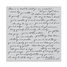 Hero Arts PRE-ORDER From The Vault Cling Stamp Positive Script Bold Prints (CG911)