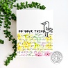 Hero Arts PRE-ORDER From The Vault Cling Stamp Positive Script Bold Prints (CG911)