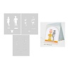 Hero Arts PRE-ORDER You're a Classic Layering Stencil Set (SA323)