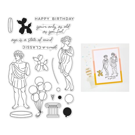 Hero Arts PRE-ORDER You're a Classic Clear Stamp Set (CM845)