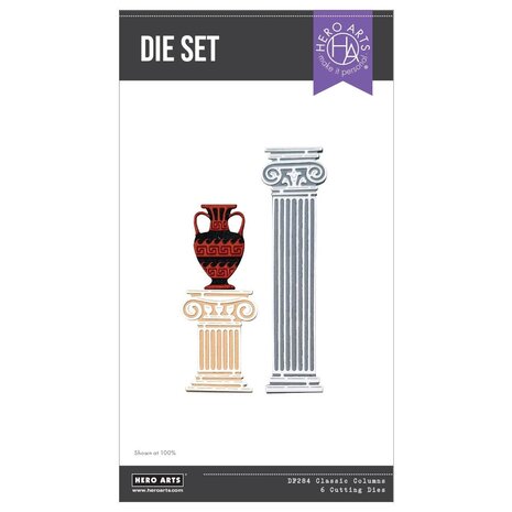 Hero Arts PRE-ORDER You're a Classic Die Set Classic Columns (DF284)