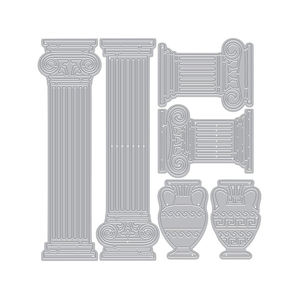 Hero Arts PRE-ORDER You're a Classic Die Set Classic Columns (DF284)