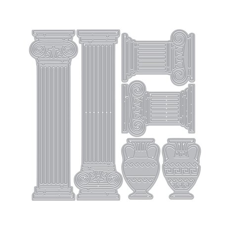 Hero Arts PRE-ORDER You're a Classic Die Set Classic Columns (DF284)