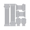 Hero Arts PRE-ORDER You're a Classic Die Set Classic Columns (DF284)