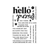 Hero Arts PRE-ORDER You've Got a Friend Clear Stamp Set Hello Friend (CM838)