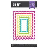 Hero Arts PRE-ORDER You've Got a Friend Die Set Squiggly Rectangle Frames (DF278)
