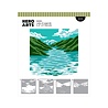 Hero Arts PRE-ORDER Don't Stop Believing Stencil Set Lake of Legends (SA324)