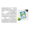 Hero Arts PRE-ORDER Don't Stop Believing Stencil Set Lake of Legends (SA324)