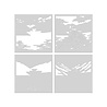 Hero Arts PRE-ORDER Don't Stop Believing Stencil Set Lake of Legends (SA324)