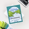 Hero Arts PRE-ORDER Don't Stop Believing Stencil Set Lake of Legends (SA324)