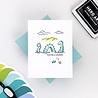 Hero Arts PRE-ORDER Don't Stop Believing Clear Stamp Set Unbelievably Awesome (CM846)