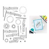 Hero Arts PRE-ORDER Don't Stop Believing Clear Stamp Set Unbelievably Awesome Banners (CM847)