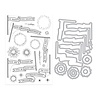Hero Arts PRE-ORDER Don't Stop Believing Stamp & Die Unbelievably Awesome Banners (DC349)