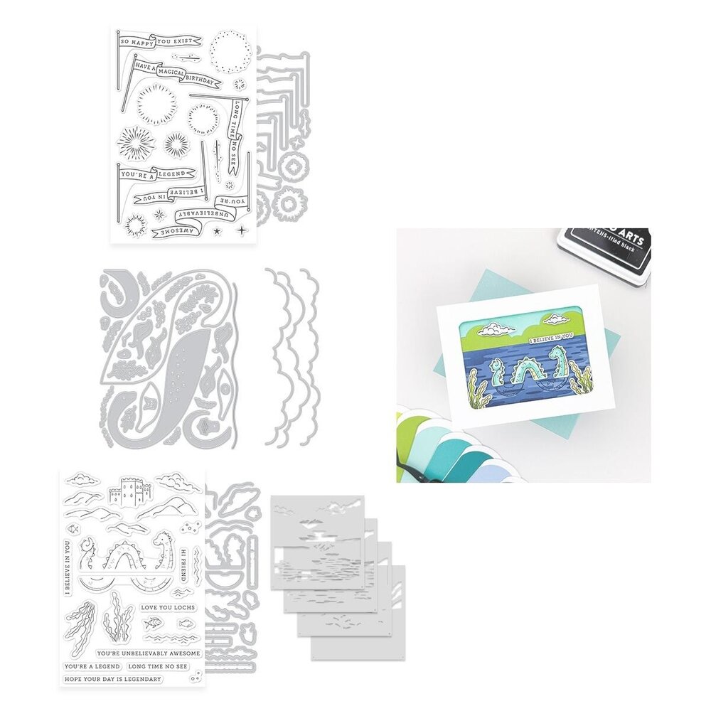 Hero Arts PRE-ORDER Don't Stop Believing Bundle (WB1198)