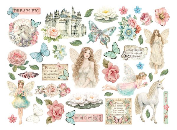 Stamperia Wonderland Die Cuts (DFLDC134) Stamperia Wonderland Die Cuts (DFLDC134)