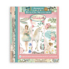 Stamperia Wonderland 8x8 Inch Rub-On Assortment (DFLRBXG08)