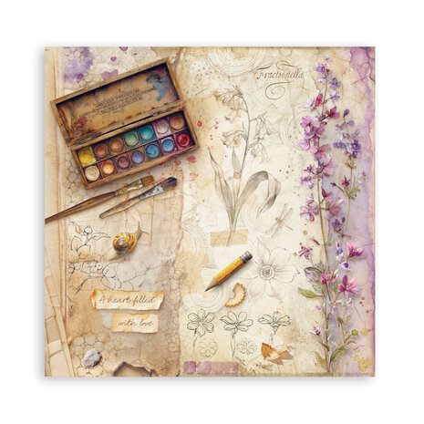 Stamperia All Around 12x12 Inch Single Face Paper Pack (SBBXLB37)
