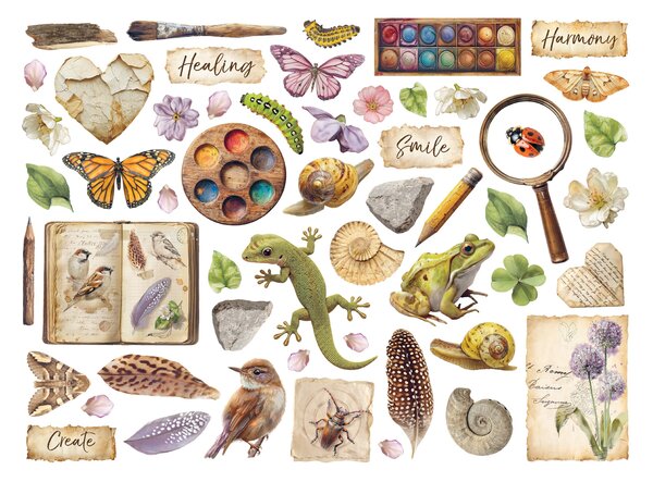 Stamperia All Around Die Cuts (DFLDC133) Stamperia All Around Die Cuts (DFLDC133)