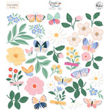 Pinkfresh Studio Fresh Start Floral Ephemera (320326)