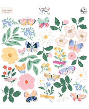 Pinkfresh Studio Fresh Start Floral Ephemera (320326) Pinkfresh Studio Fresh Start Floral Ephemera (320326)