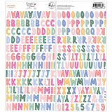 Pinkfresh Studio Fresh Start Puffy Alpha Stickers (320426)