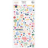 Pinkfresh Studio Fresh Start Puffy Stickers (319926)