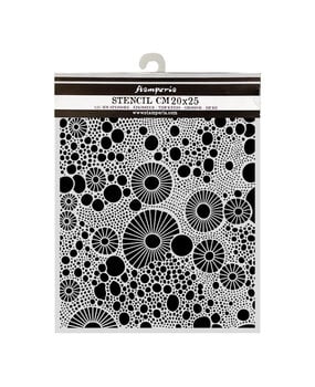 Stamperia All Around Thick Stencils 20x25cm Rings (KSTD206) Stamperia All Around Thick Stencils 20x25cm Rings (KSTD206)